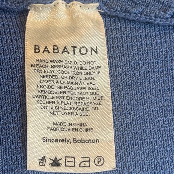 Babaton Sculpt One-Shoulder Ribbed Top Blue - Picture 8 of 9